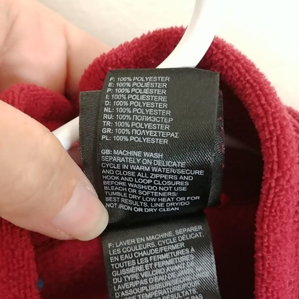 The North Face Polar Fleece Track Sweatshirt #3210 - Picture 7 of 7